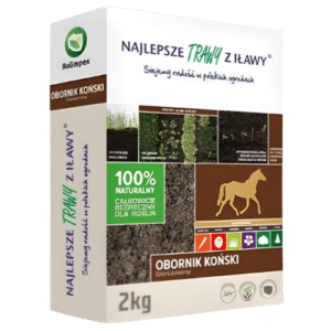 Obornik Koński Najlepsze Trawy Z Iławy Naturalny Energetyczne Wsparcie i Żyzna Gleba 2kg - obrazek 1