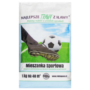 Najlepsze Trawy Z Iławy Mieszanka Traw Sportowa Wytrzymała i Gęsta Darń 1kg - obrazek 1