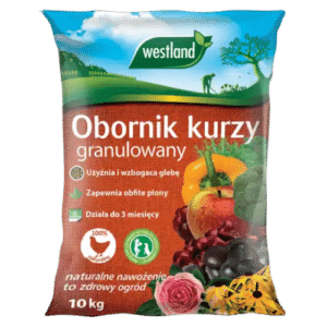 Westland Obornik Kurzy Granulowany Nawóz Naturalny BIO 10L - obrazek 1