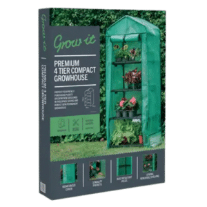Miniszklarnia Ogrodowa Balkonowa 4 Półki 145cm Folia UV - obrazek 1