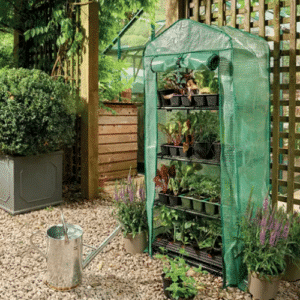 Miniszklarnia Ogrodowa Balkonowa 4 Półki 145cm Folia UV - obrazek 2