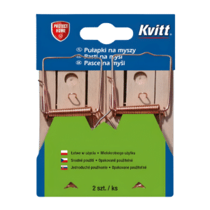 SBM Protect Home Drewniana Pułapka na Myszy 2szt Mechaniczna, Drewno FSC - obrazek 1