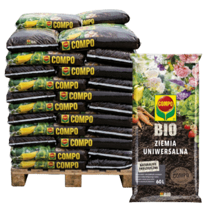 COMPO BIO Ziemia Uniwersalna 60L Paleta 42 sztuk Zapas - obrazek 1