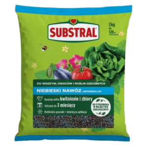 Substral Nawóz Niebieski Uniwersalny BIO 3kg – Organiczno-Mineralny Działa 3 Miesiące - obrazek 1