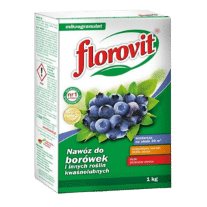 Florovit Nawóz do Borówek 1kg – Zakwaszający Bez Azotanów, Zapobiega Chlorozie - obrazek 1