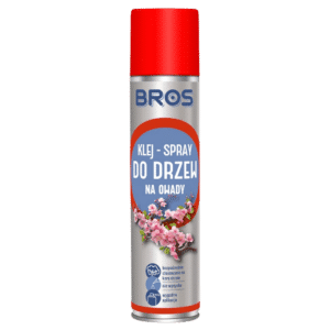 Bezbarwny Klej w Sprayu Na Owady BROS 400 ml Do Drzew - obrazek 1