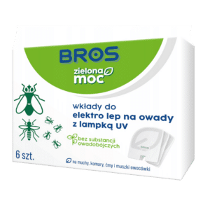 Wymienne Wkłady do Elektro Lepu BROS Zielona Moc 6 sztuk - obrazek 1