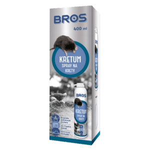 Humanitarny Odstraszacz BROS Kretum Spray na Krety 400ml - obrazek 1