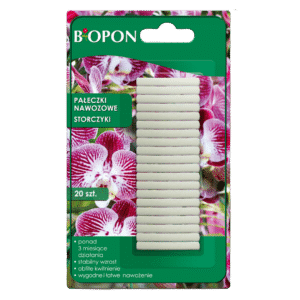 Pałeczki Nawozowe do Storczyków BROS 20 sztuk 100 dni - obrazek 1