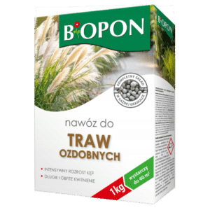 Nawóz do Traw Ozdobnych BIOPON 1kg Gęste Pióropusze - obrazek 1