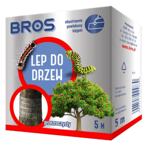 Dwustronny Lep do Drzew BROS 5 m Taśma na Owady - obrazek 1