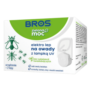Elektro Lep UV BROS Zielona Moc + 2 Wkłady Bez Chemii - obrazek 1
