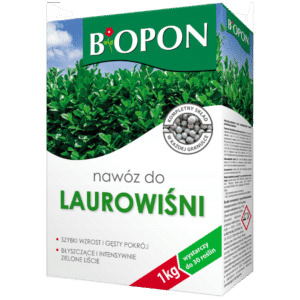 Nawóz do Laurowiśni BIOPON 1kg Gęsty i Lśniący Żywopłot - obrazek 1
