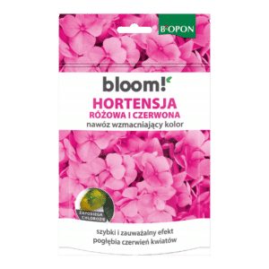 Nawóz do Hortensji Różowej BIOPON BLOOM! 200g Kolor - obrazek 1