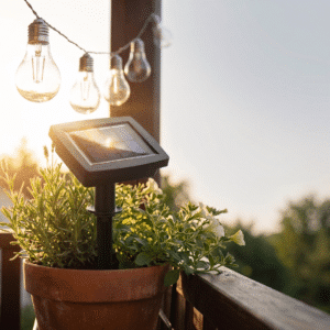 Girlanda Solarna Ogrodowa LED 3,8m HEMMA Duże Kule 9cm Ciepła Biel - obrazek 5