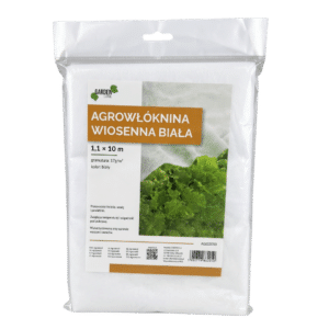 Agrowłóknina Wiosenna Biała 1,1x10m 17g/m2 UV Okryciowa - obrazek 1