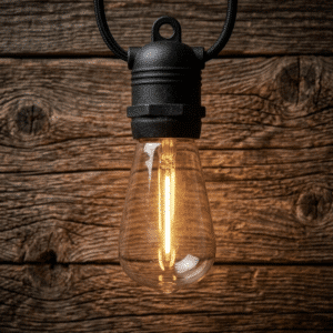 Girlanda Ogrodowa 220V 10m FILAME 10 Żarówek E27 LED - obrazek 5