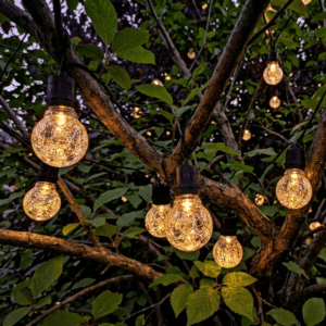 Girlanda Solarna Ogrodowa LED 3,8m RONA Duże Kule 5cm - obrazek 5