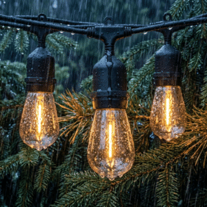 Girlanda Ogrodowa 220V 10m FILAME Wymienne Żarówki E27 LED - obrazek 3
