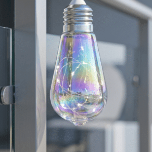 Girlanda Solarna Ogrodowa LED 3,8m FELISI Zimna Biel - obrazek 4