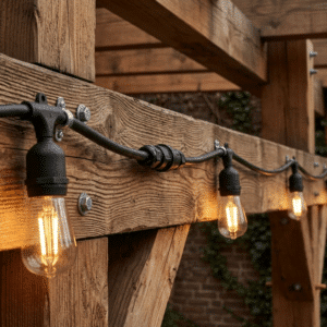 Girlanda Ogrodowa 220V 10m FILAME 10 Żarówek E27 LED - obrazek 4