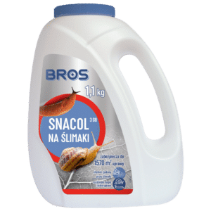 Bros Snacol 3GB Butelka 1,1kg Granulat Na Ślimaki Bezpieczny - obrazek 1